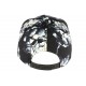 Casquette NY noire fleurs grises Barceau ANCIENNES COLLECTIONS divers