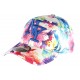 Casquette NY Bleu et Violet Florale Bali ANCIENNES COLLECTIONS divers