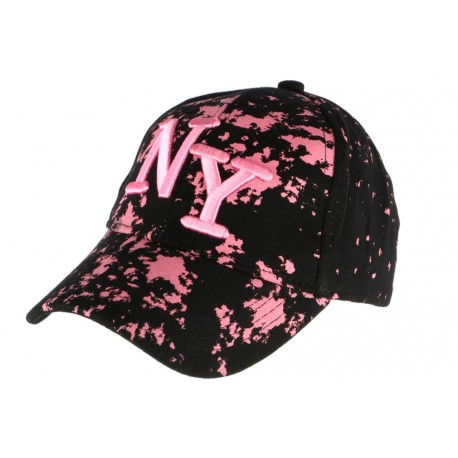 Casquette NY noire et rose streetwear Taggy ANCIENNES COLLECTIONS divers