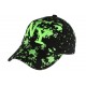 Casquette NY noire et verte fluo streetwear Taggy ANCIENNES COLLECTIONS divers