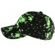 Casquette NY noire et verte fluo streetwear Taggy ANCIENNES COLLECTIONS divers