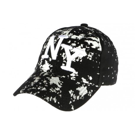 Casquette NY noire et blanche streetwear Taggy ANCIENNES COLLECTIONS divers