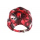 casquette baseball enfant noire et rouge Tropical 7 à 12 ans Casquette Enfant Hip Hop Honour