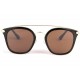 Lunettes soleil marron dore et noir tendance fashly LUNETTES SOLEIL Eye Wear