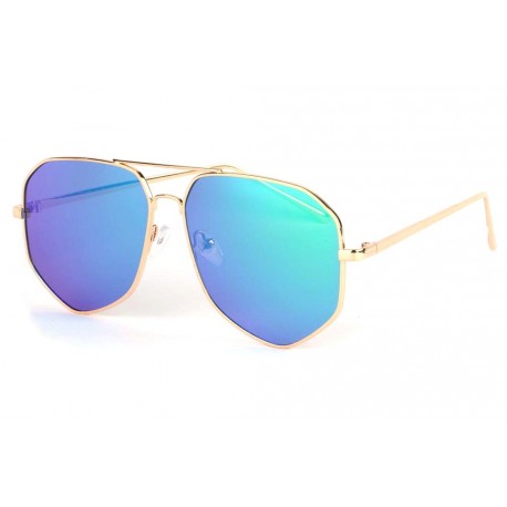 Lunettes de soleil aviateur miroir bleu Loisy LUNETTES SOLEIL Eye Wear