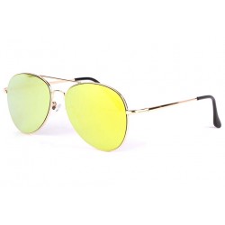 Lunettes soleil aviateur miroir doré Flying LUNETTES SOLEIL Eye Wear