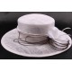 Chapeau mariée Ipanama en sisal blanchi ANCIENNES COLLECTIONS divers