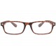 Lunettes loupe marron rectangle tendance Cortes Lunettes Loupes New Time