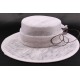 Chapeau mariée Ipanama en sisal blanchi ANCIENNES COLLECTIONS divers