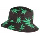 Chapeau Bob Noir Feuille Verte réversible ANCIENNES COLLECTIONS divers