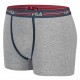 Pack 2 Boxers FILA Bleu Marine et Gris en Coton BOXER FILA