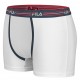 Pack 2 Boxers FILA Blanc et rouge en Coton BOXER FILA