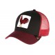 Casquette Goorin Cock rouge bordeaux avec Coq ANCIENNES COLLECTIONS divers