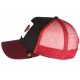 Casquette Goorin Cock rouge bordeaux avec Coq ANCIENNES COLLECTIONS divers