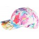 Casquette Enfant Bleu et rose Bali de 7 à 12 ans Casquette Enfant Hip Hop Honour