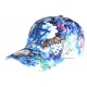 Casquette Enfant Bleue fleurs blanches Bali 7 à 12 ans ANCIENNES COLLECTIONS divers