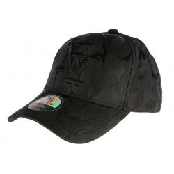 Casquette baseball militaire noire tendance Kaptain CASQUETTES Hip Hop Honour