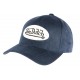 Casquette Von Dutch Cuir Bleu Marine Suede ANCIENNES COLLECTIONS divers