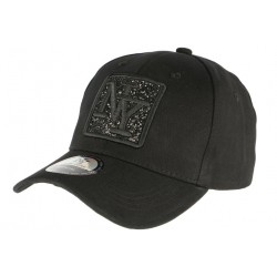 Casquette NY femme noire paillettes noires Fashly ANCIENNES COLLECTIONS divers