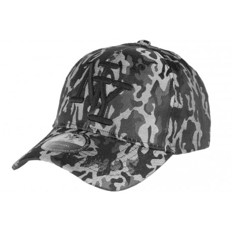 Casquette NY militaire noire et grise Koft ANCIENNES COLLECTIONS divers