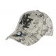 Casquette NY militaire gris argent cuir daim Kraft ANCIENNES COLLECTIONS divers