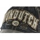 Casquette Von Dutch grise denim jean visiere cuir Vern ANCIENNES COLLECTIONS divers