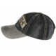 Casquette Von Dutch grise denim jean visiere cuir Vern ANCIENNES COLLECTIONS divers