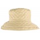 Grand chapeau Pluie Beige Femme Rayny Nyls Création CHAPEAUX Nyls Création