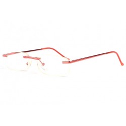 Lunette lecture percée rouge slim Alta Lunettes Loupes Loupea