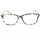 Lunettes Loupes Azza Grise Blanche et Noire Dioptrie +1,5 Lunettes Loupes New Time