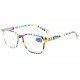 Lunettes Loupes Rose Vert et Jaune Azza Dioptrie +3,50 ANCIENNES COLLECTIONS divers