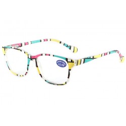 Lunettes Loupes Rose Vert et Jaune Azza Dioptrie +3,50 ANCIENNES COLLECTIONS divers