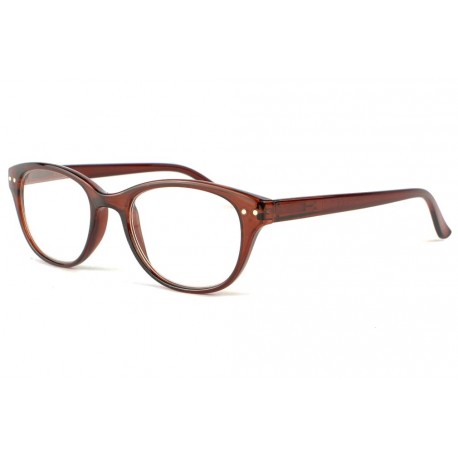 Lunette lecture marron mode Vysta Lunettes Loupes Loupea