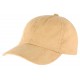 Casquette baseball marron camel effet daim Dioz CASQUETTES Nyls Création