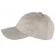 Casquette baseball Grise effet daim Dioz ANCIENNES COLLECTIONS divers