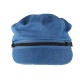 Casquette de marin bleu denim tendance coton Flybust CASQUETTES Léon montane