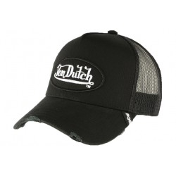 Casquette Von Dutch Noire Truck Filet ANCIENNES COLLECTIONS divers