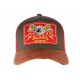Casquette Von Dutch Rouge cuir Flying Eyeball Truck ANCIENNES COLLECTIONS divers