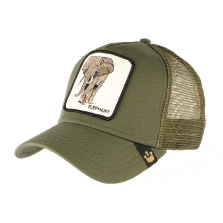 Casquette Goorin Elephant Vert Kaki ANCIENNES COLLECTIONS divers