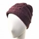 Beret toque violet prune laine Heya Celine Robert ANCIENNES COLLECTIONS divers