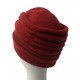 Beret toque rouge brique laine Heya Celine Robert ANCIENNES COLLECTIONS divers