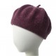 Bonnet beret Femme violet Ipome creation Celine Robert ANCIENNES COLLECTIONS divers