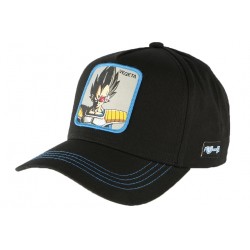 Casquette Vegeta Dragon Ball Z Bleu Noir Collabs ANCIENNES COLLECTIONS divers