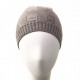 Bonnet pompon fourrure beige Chalime Celine Robert ANCIENNES COLLECTIONS divers