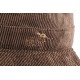 Chapeau Bob marron en velours Aussie Apparel roulable BOB Aussie Apparel