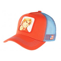 Casquette Ken Street Fighter rouge bleue Collabs ANCIENNES COLLECTIONS divers