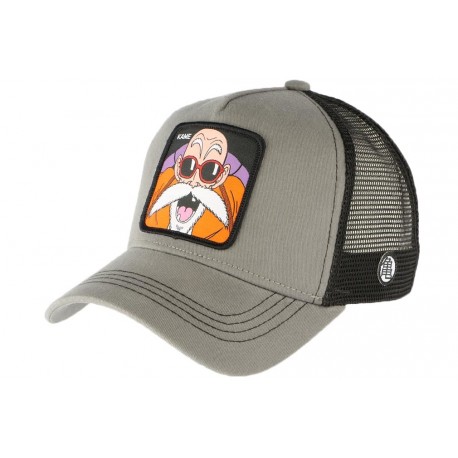 Casquette Kame Dragon Ball Z grise et noire Collabs ANCIENNES COLLECTIONS divers