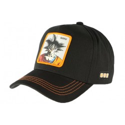 Casquette Goku Dragon Ball Z noire orange Collabs ANCIENNES COLLECTIONS divers