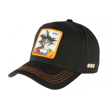 Casquette Goku Dragon Ball Z noire orange Collabs ANCIENNES COLLECTIONS divers
