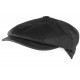 Casquette Cuir Noir vintage Luciano HG Italie ANCIENNES COLLECTIONS divers